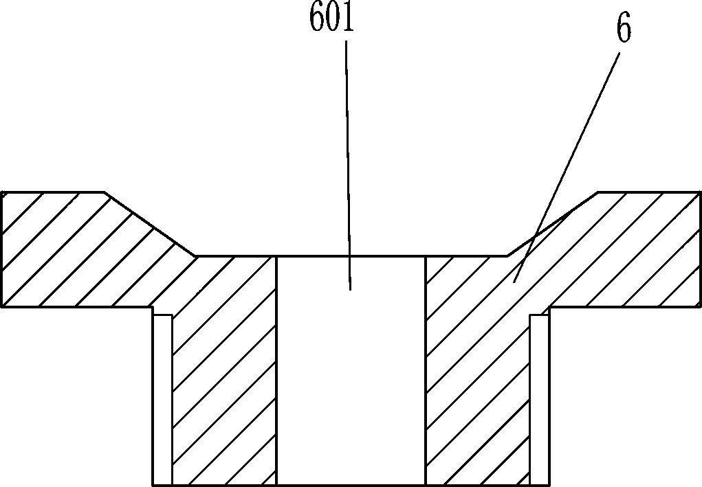 A mechanical gear repairing and punching auxiliary mechanism