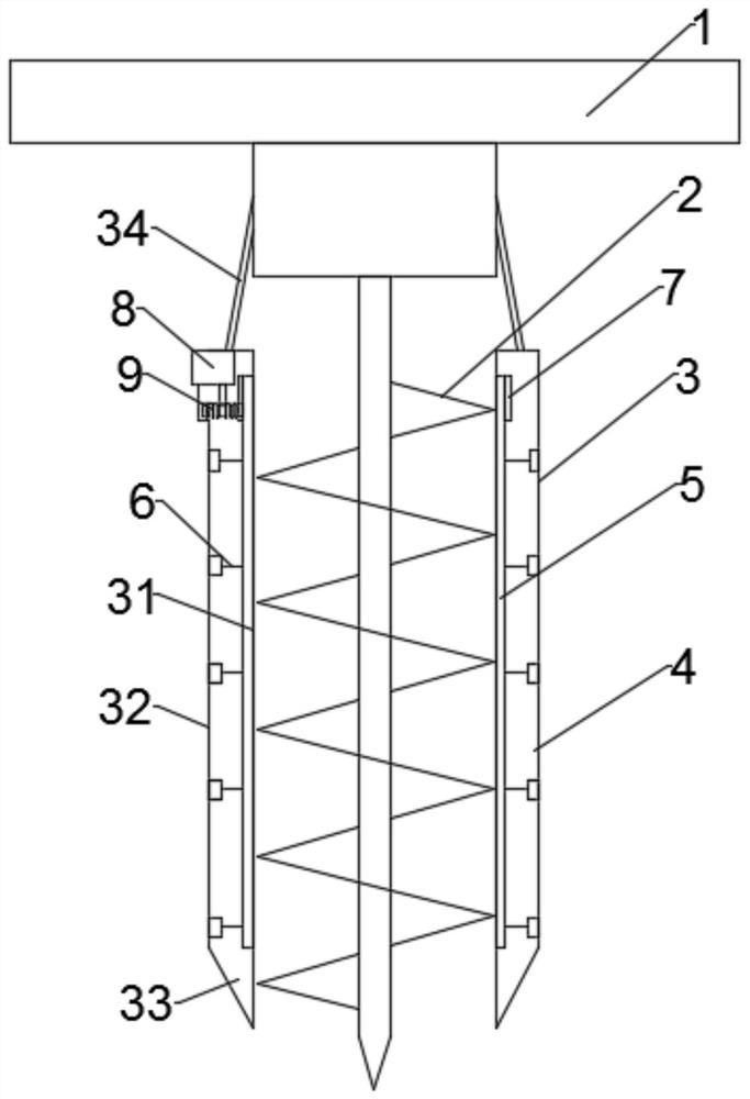 A device and method for collecting and storing microorganisms in frozen soil