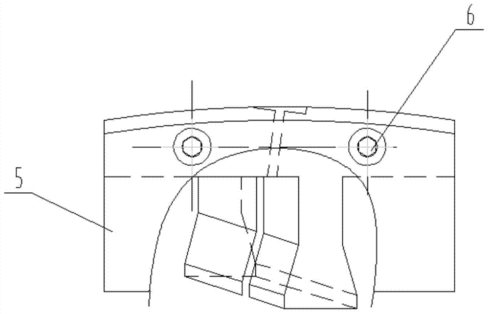 Measuring tool for dovetail groove of gas turbine disk and measuring method using same