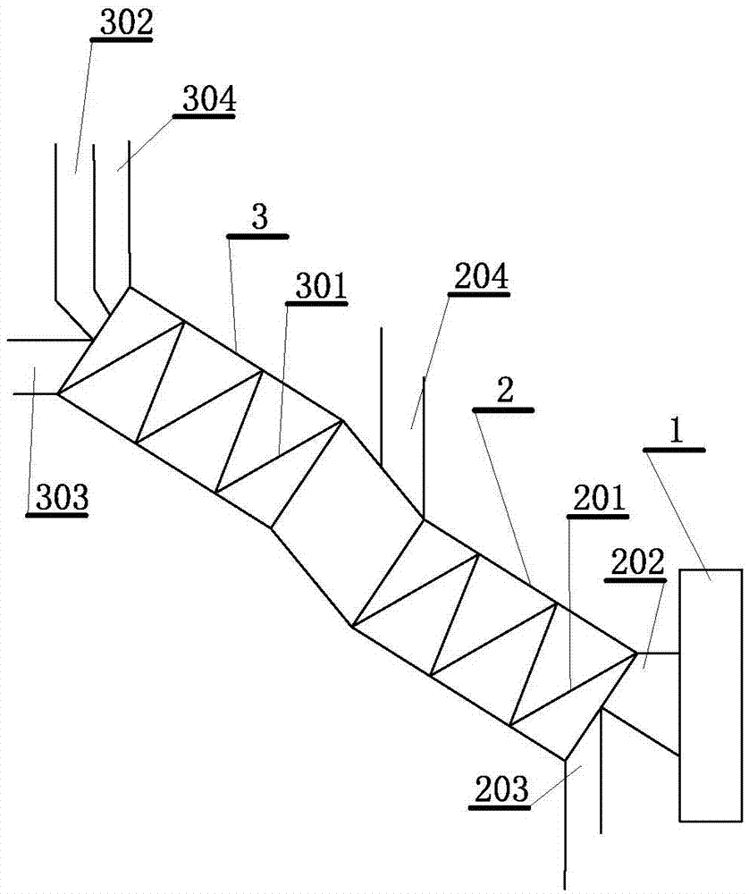 Method for performing two-segment treatment on solid waste incineration fly ash with cement kiln