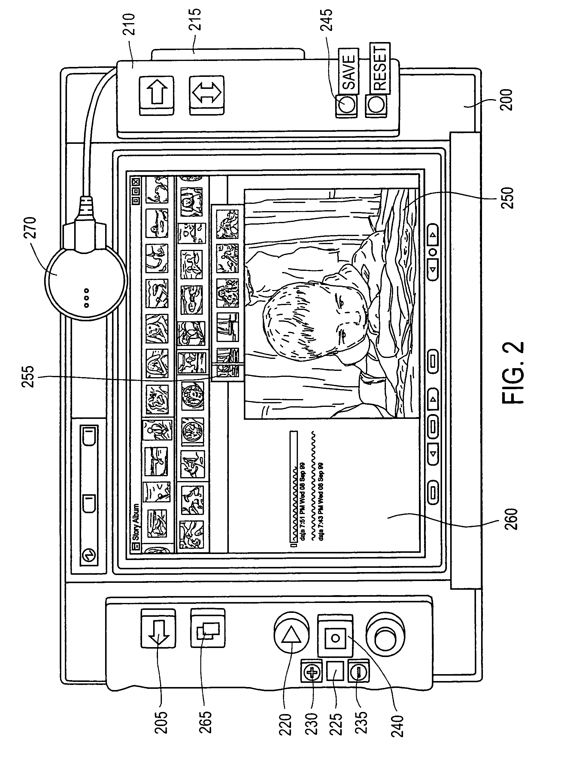Method and apparatus for storytelling with digital photographs