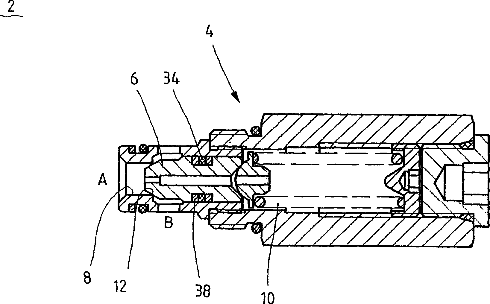 Directly controlled pressure control valve