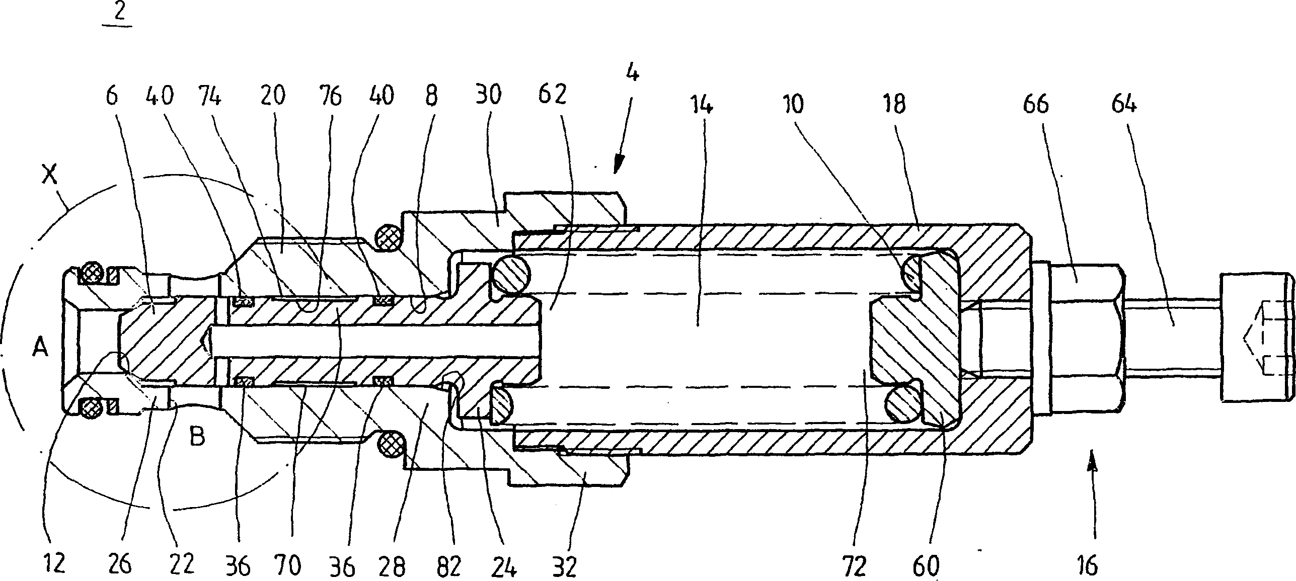 Directly controlled pressure control valve