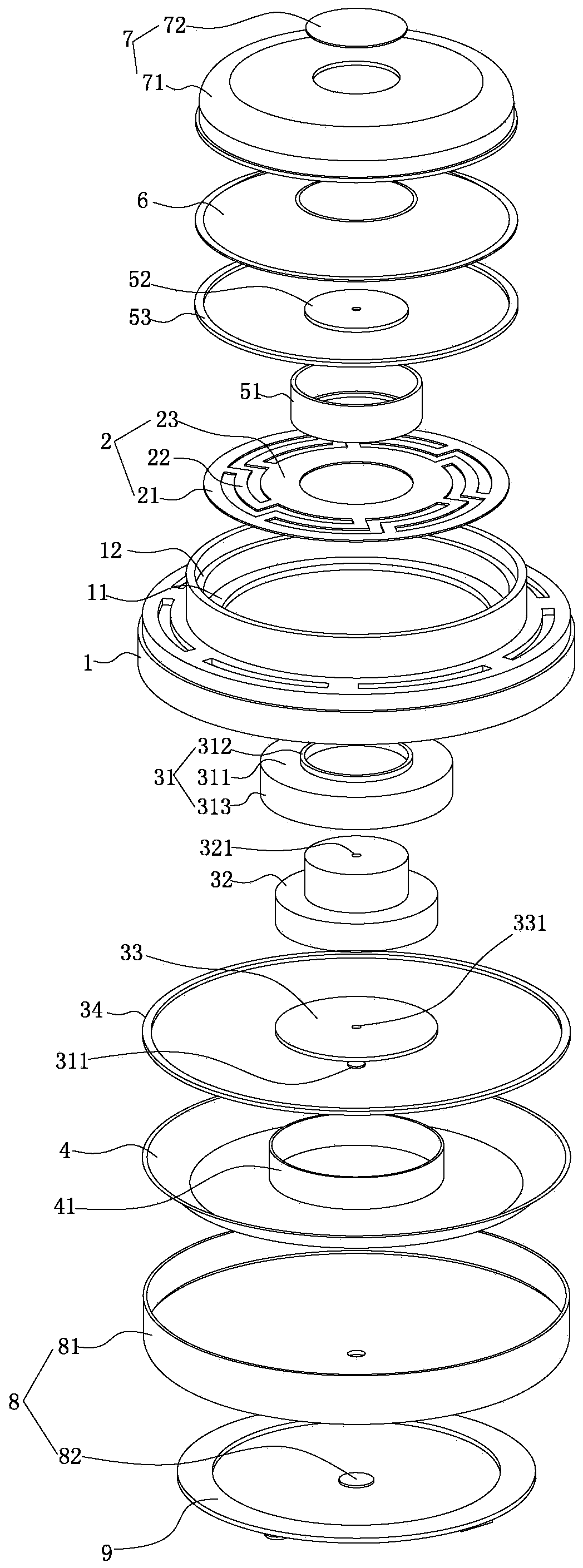 Double-diaphragm vibration horn system