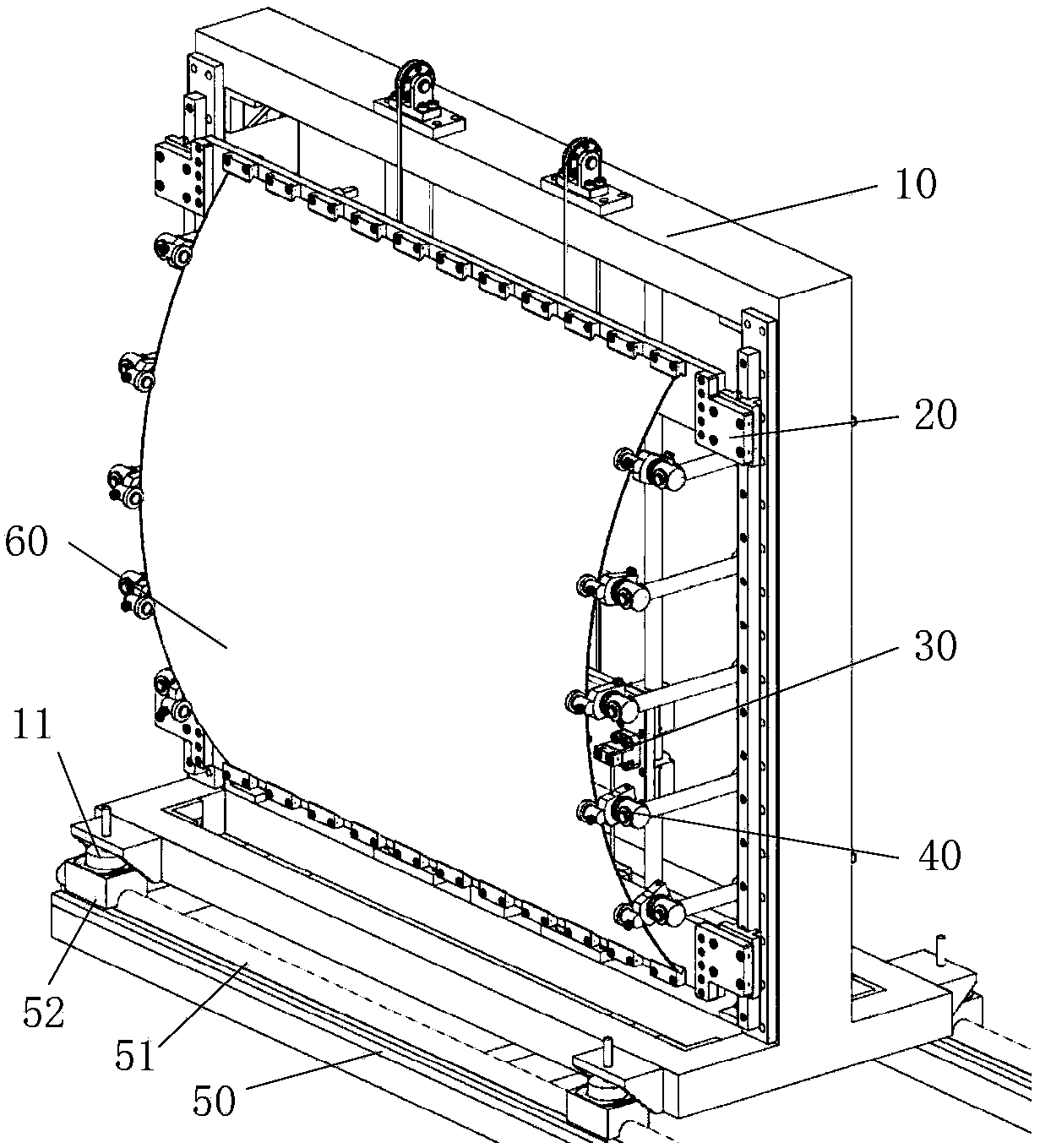 Flexible Prestressing Fixtures for Shot Peening of Large Wall Panel Workpieces