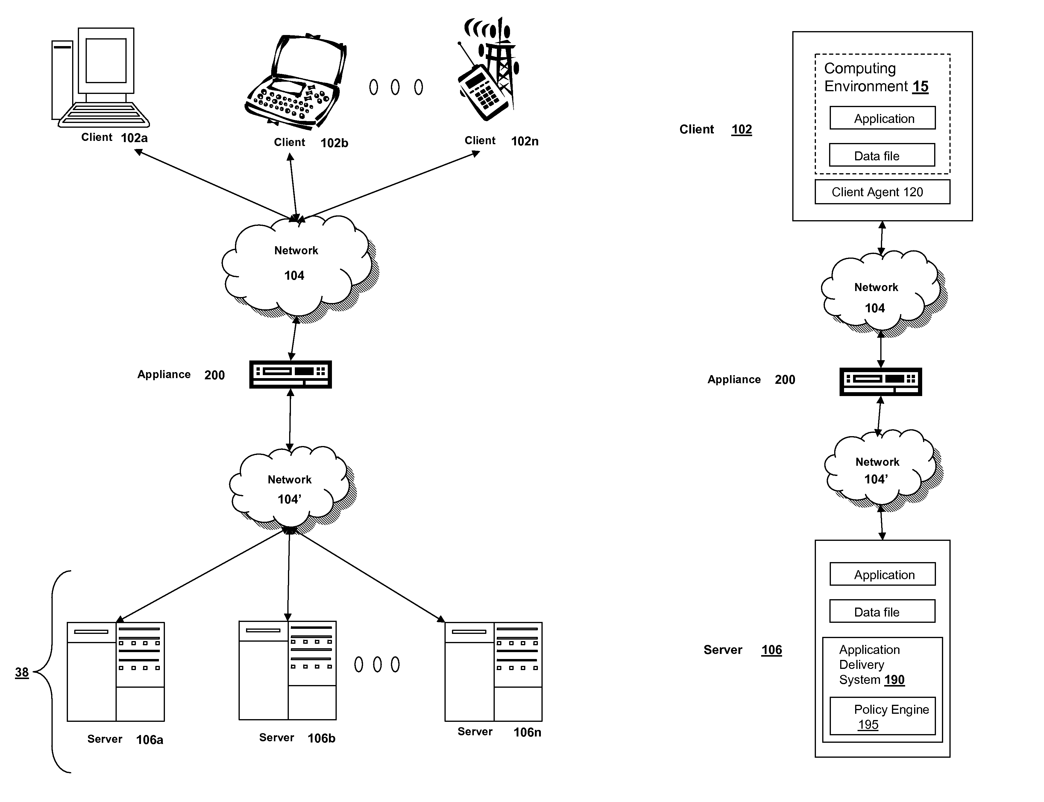 Systems and methods for providing dynamic connection spillover among virtual servers