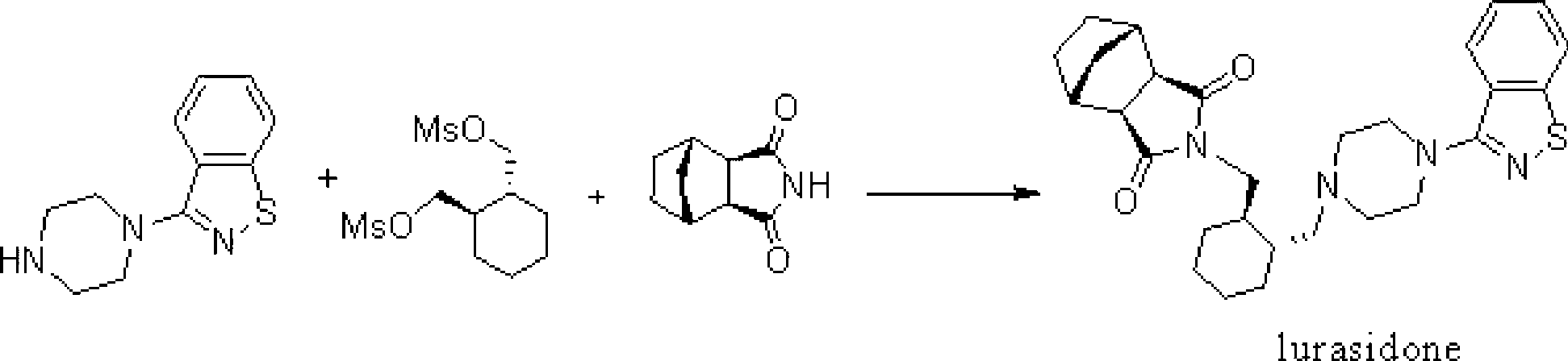 Synthetic method of lurasidone