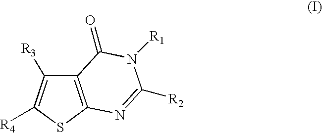 Therapeutically active thiophenepyrimidinone compounds and their use