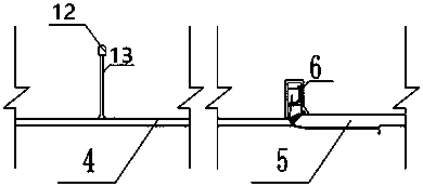 A diversion tunnel structure and its plugging construction method