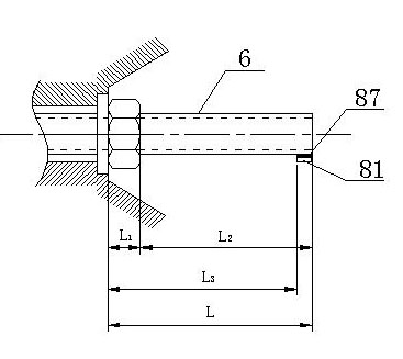 Prestress steel rod intelligent anchoring system monitoring dynamic state of strengthening engineering preload