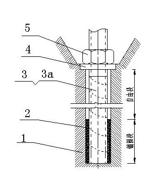 Prestress steel rod intelligent anchoring system monitoring dynamic state of strengthening engineering preload