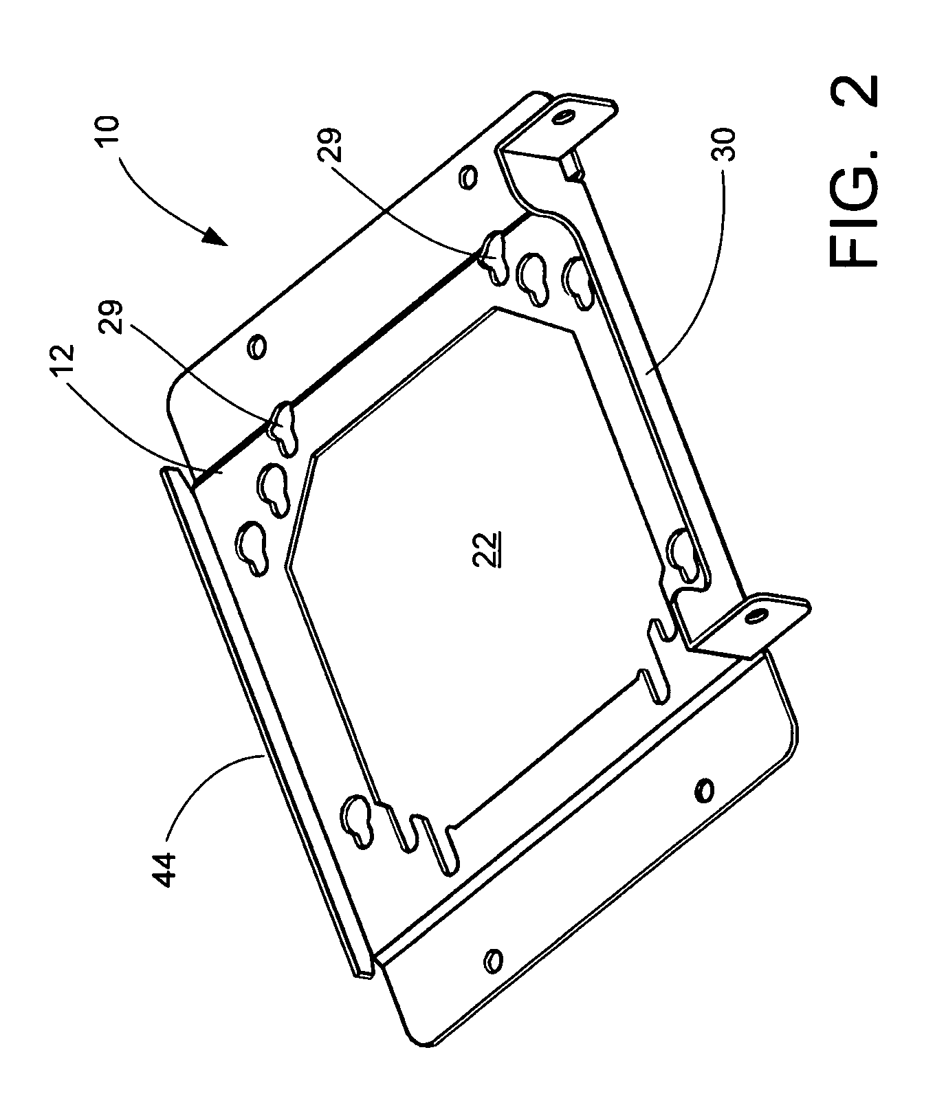 Mounting bracket for electrical box