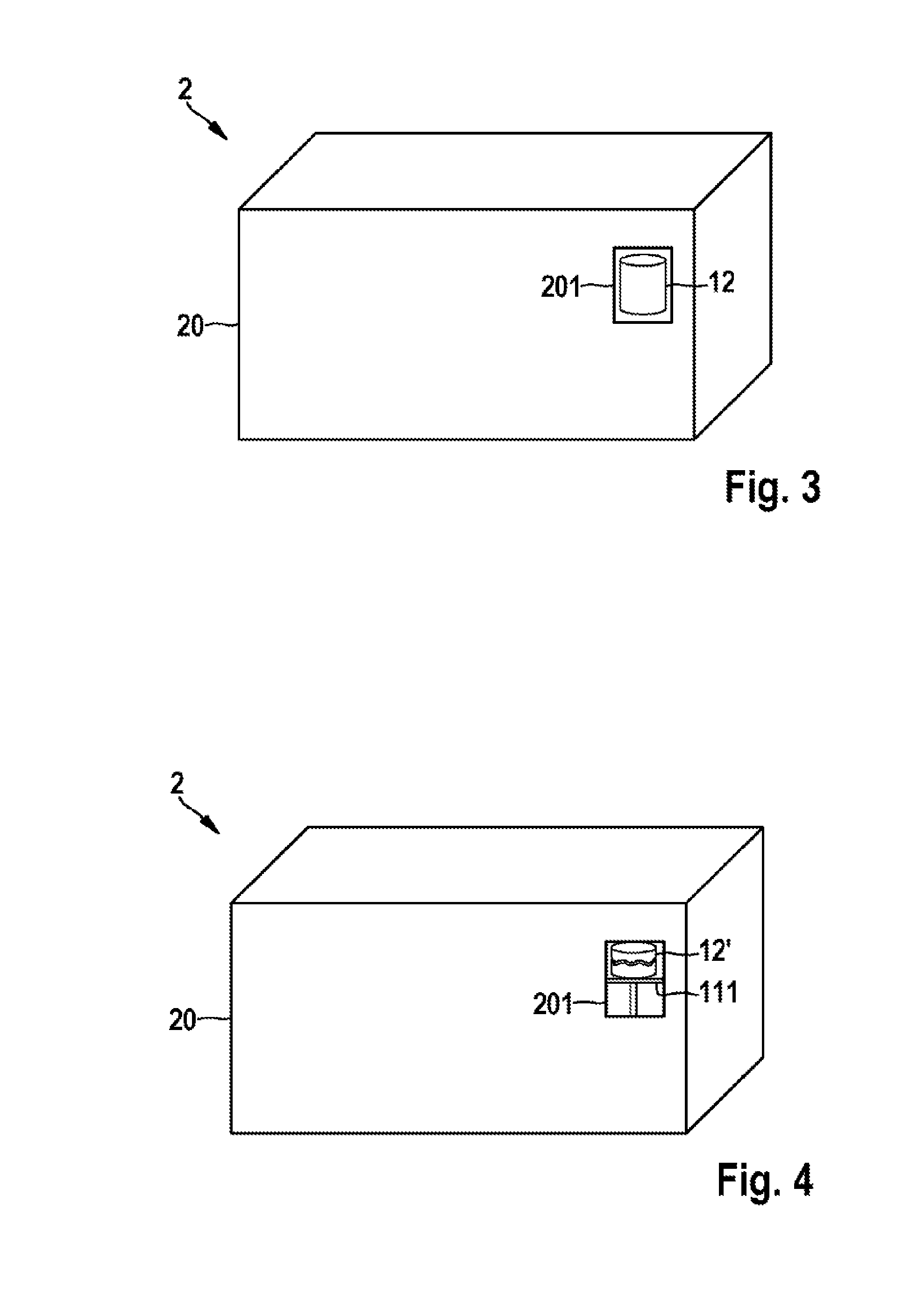 Switching device for a battery, and battery comprising said switching device