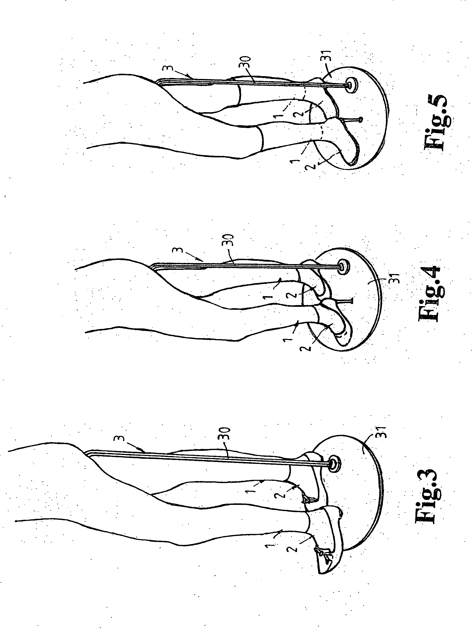 Structure mannequin model foot