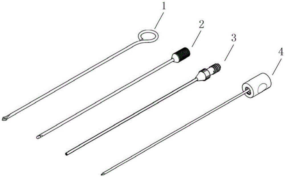 Apparatus of hernia laparoscopic surgery for children