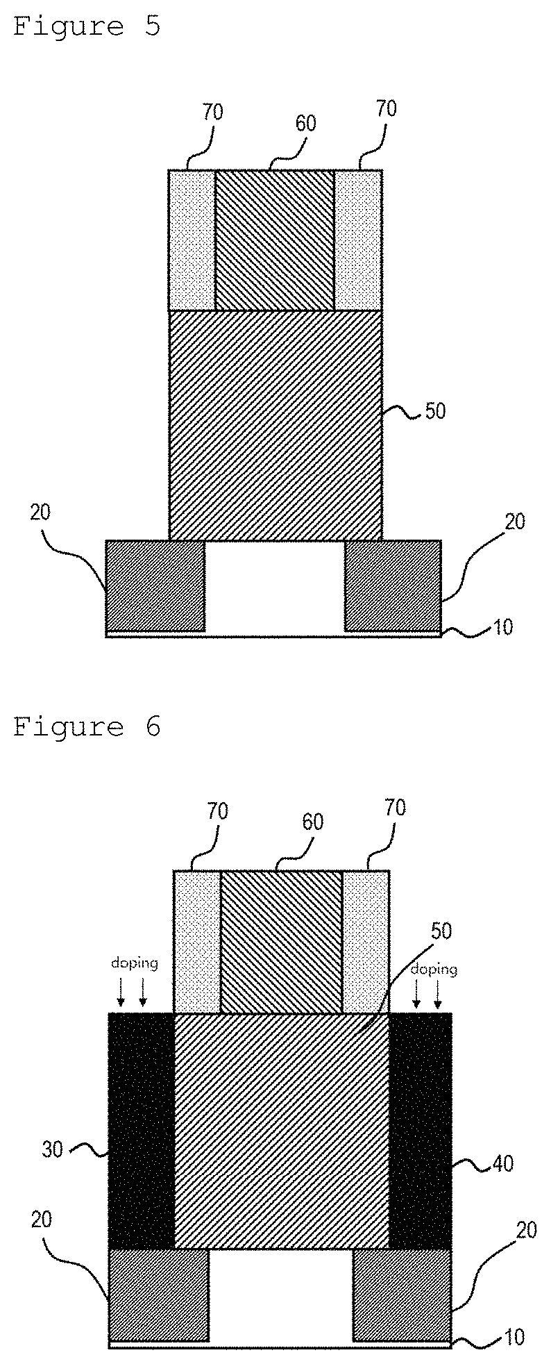 Field-effect transistor without punch-through stopper and fabrication method thereof