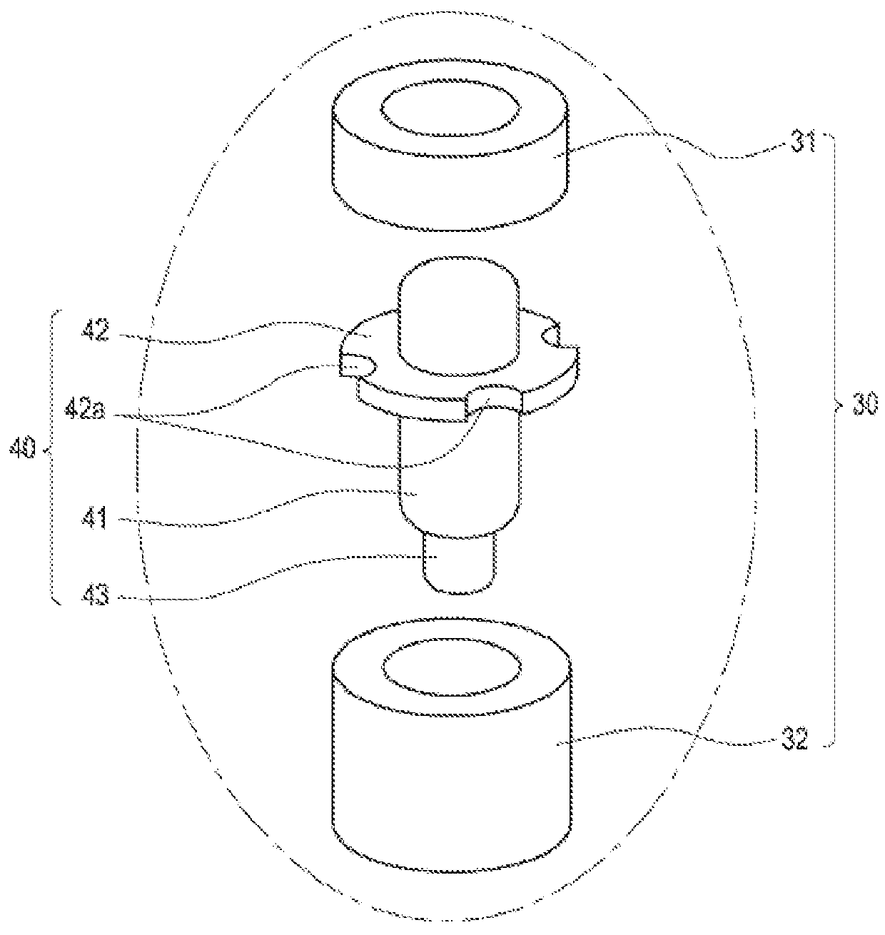 Linear vibration generating device