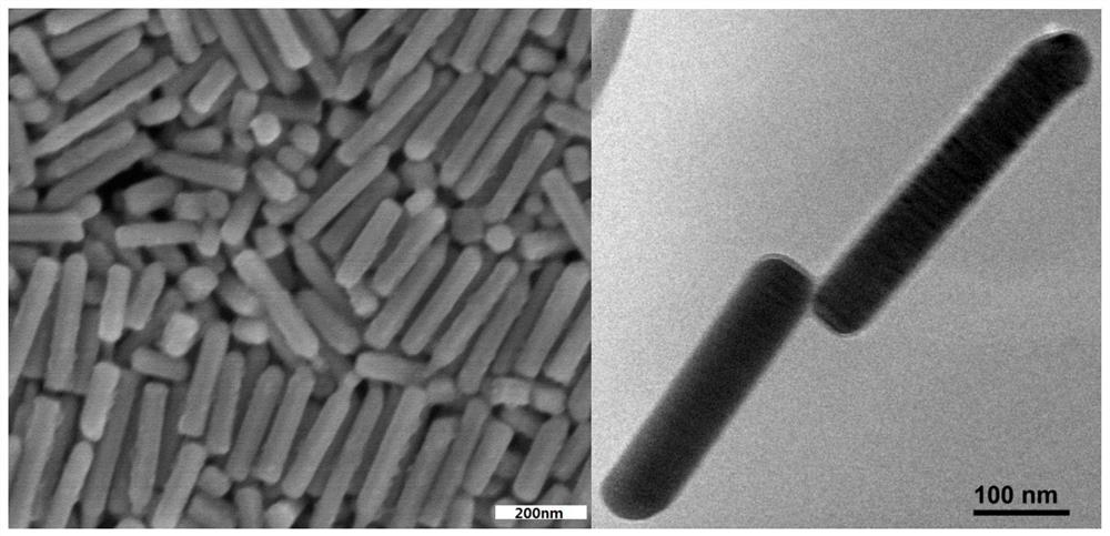 A kind of pure silver nanorod with hexagonal cross section and preparation method thereof