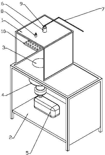 Dedusting device for intelligent electric meter