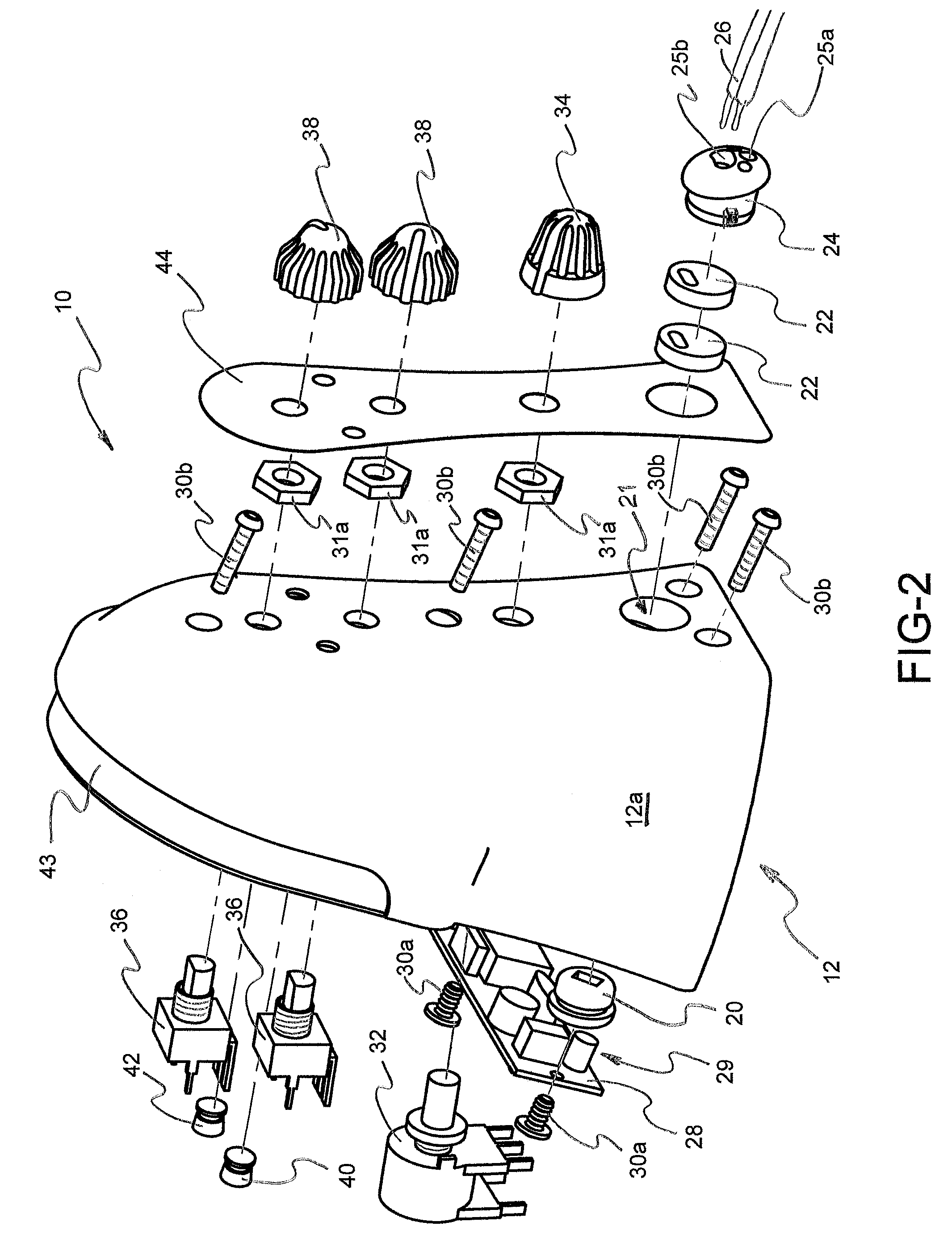 Integrated, essential-oil atomizer