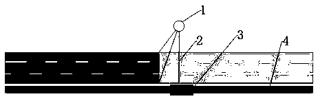 Highway inspection system and method based on track type inspection robot