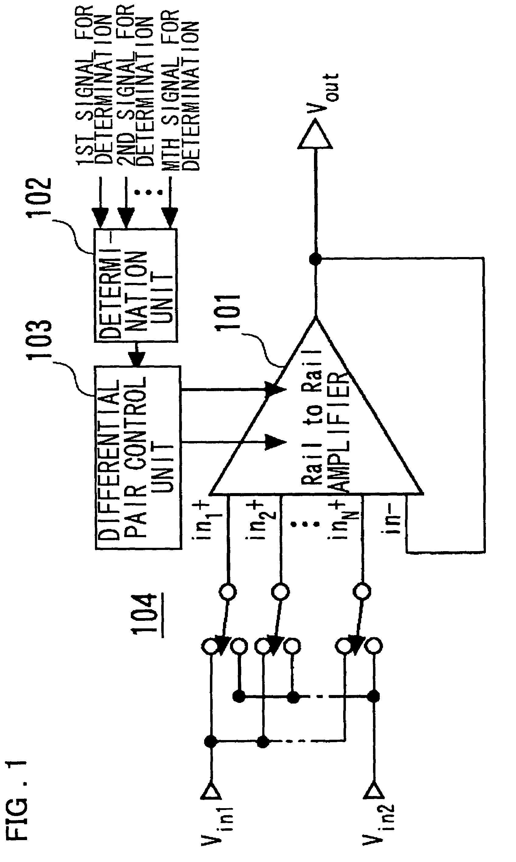 Differential amplifier, and data driver of display device using the same