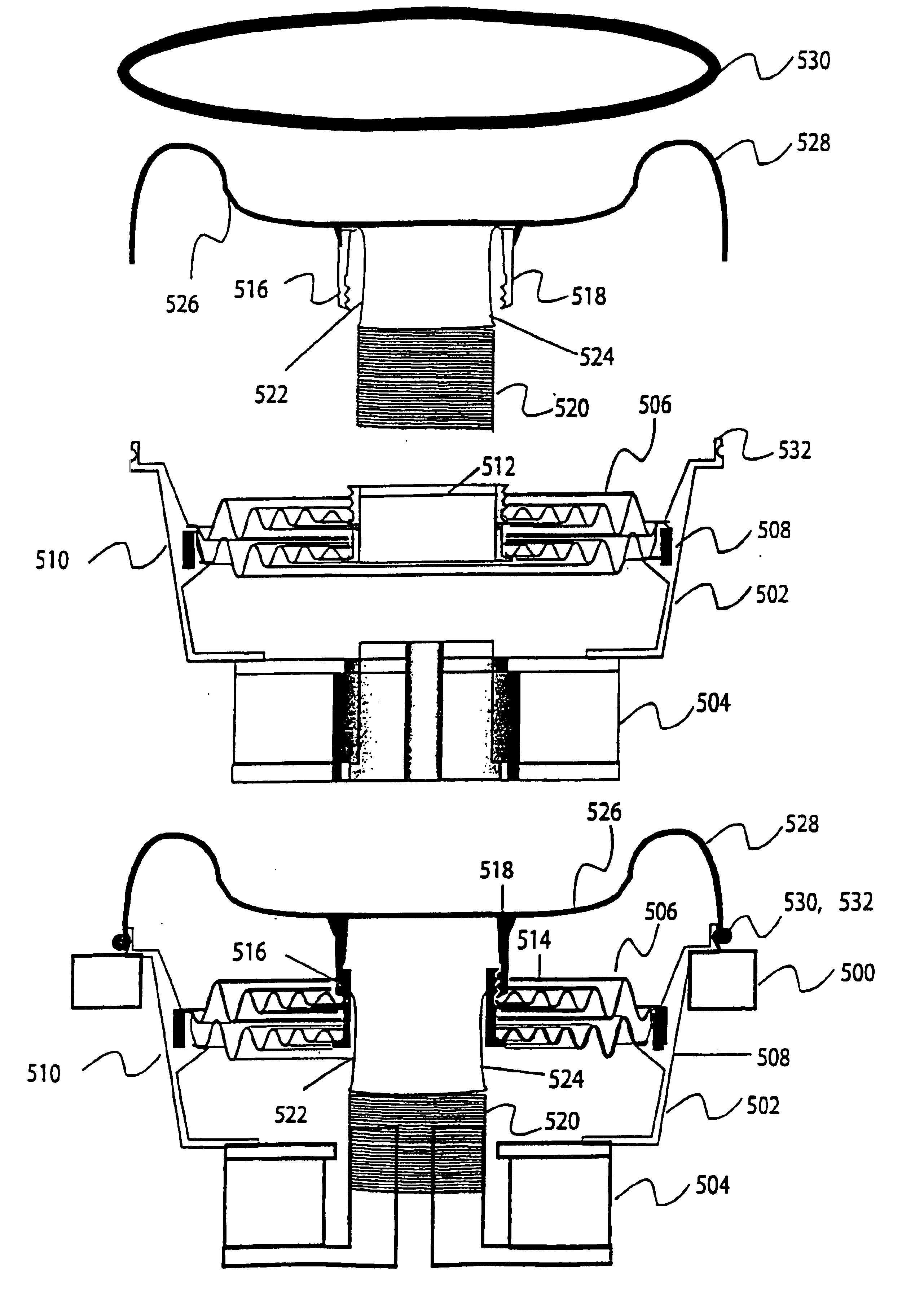 Low profile audio speaker