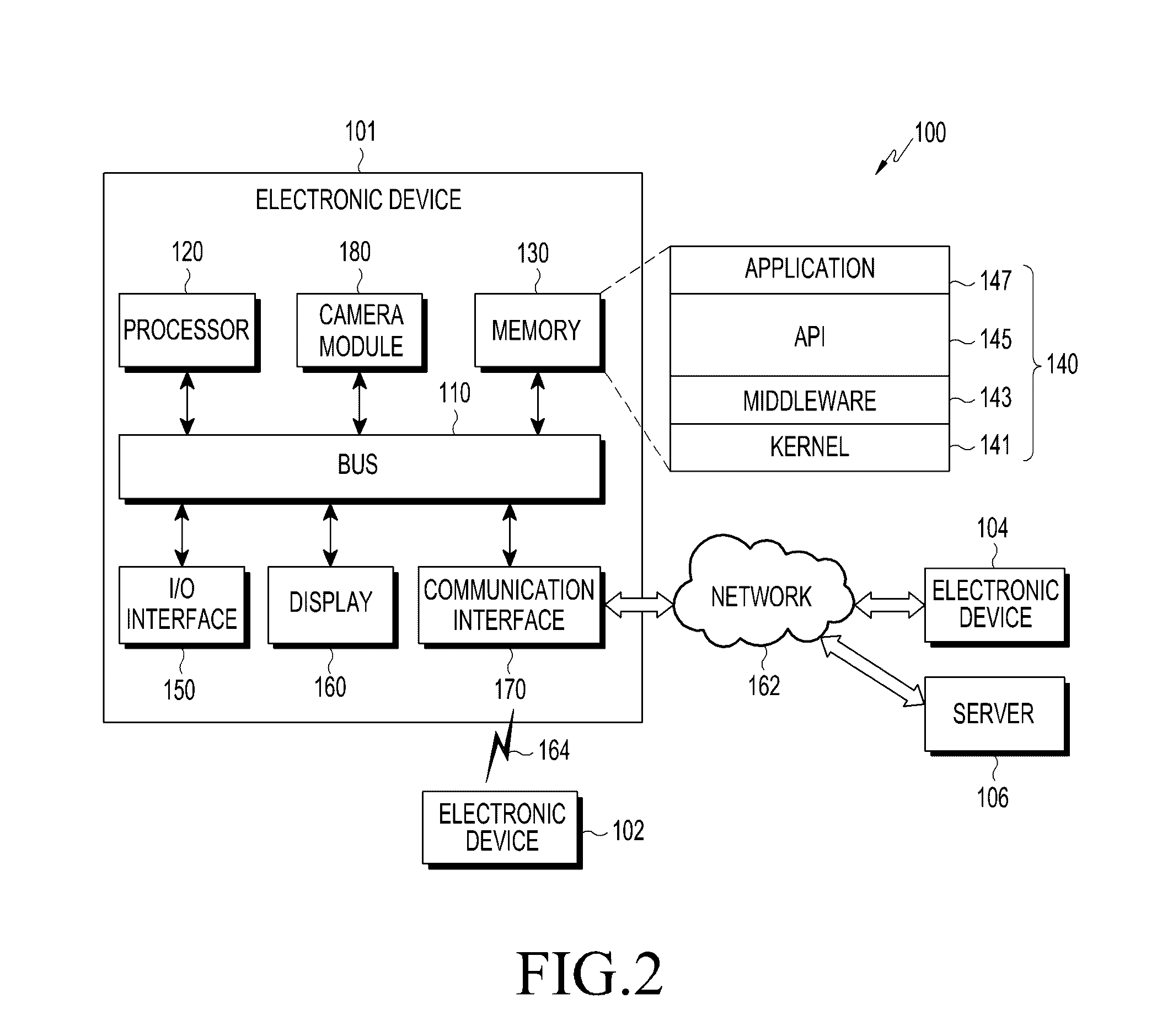 Electronic device and method for displaying image therein