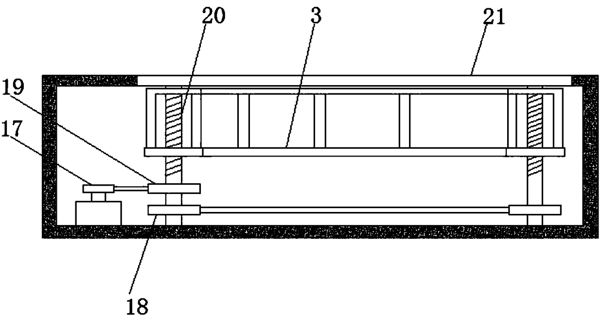 Side-pulling drawer household intelligent bed