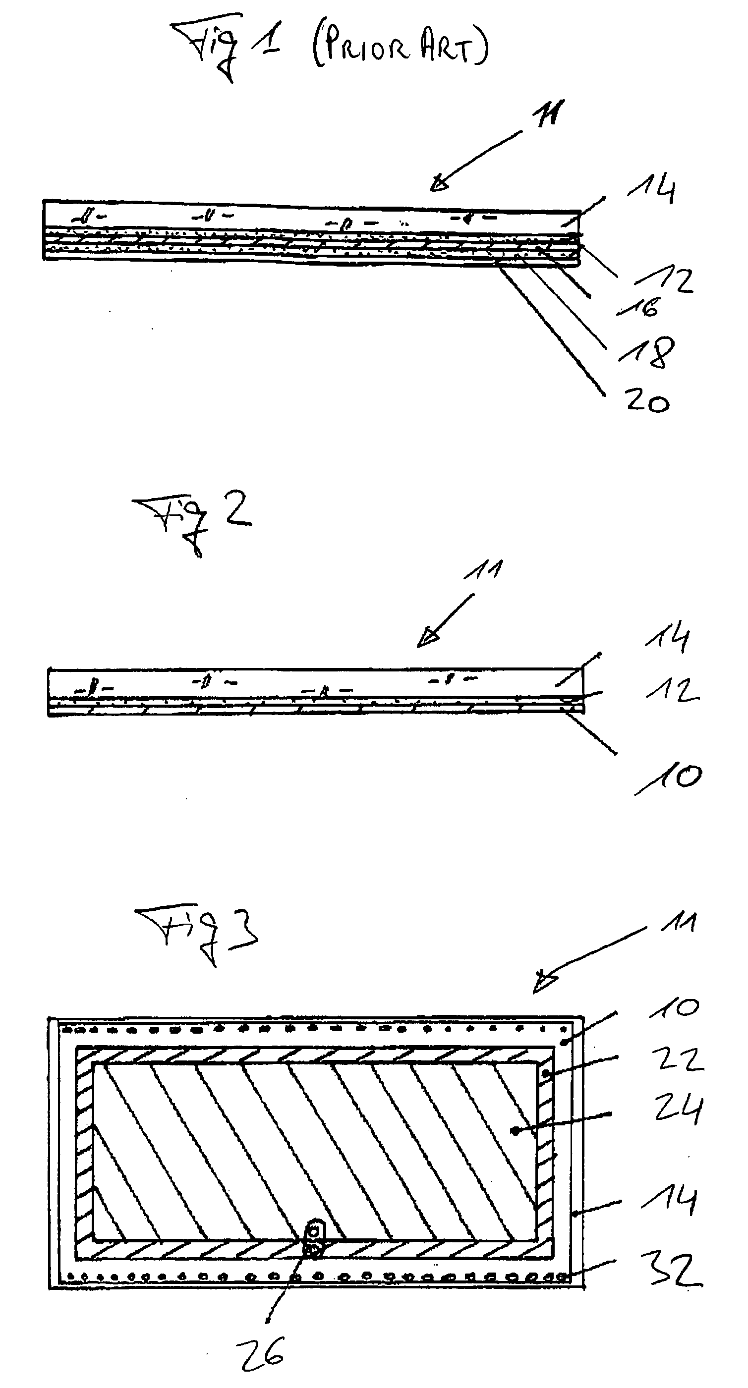 Process for producing a cover with a glass pane and electrical function elements