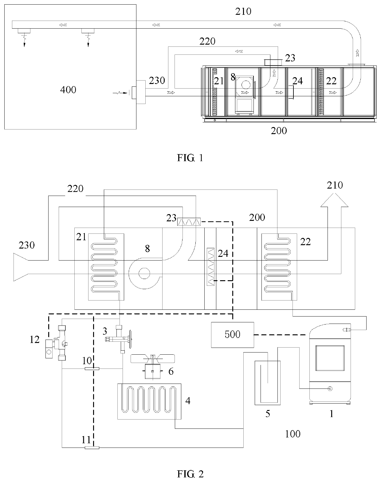 Control method and control device for variable-frequency and variable-capacity heat pump hot-air drying system