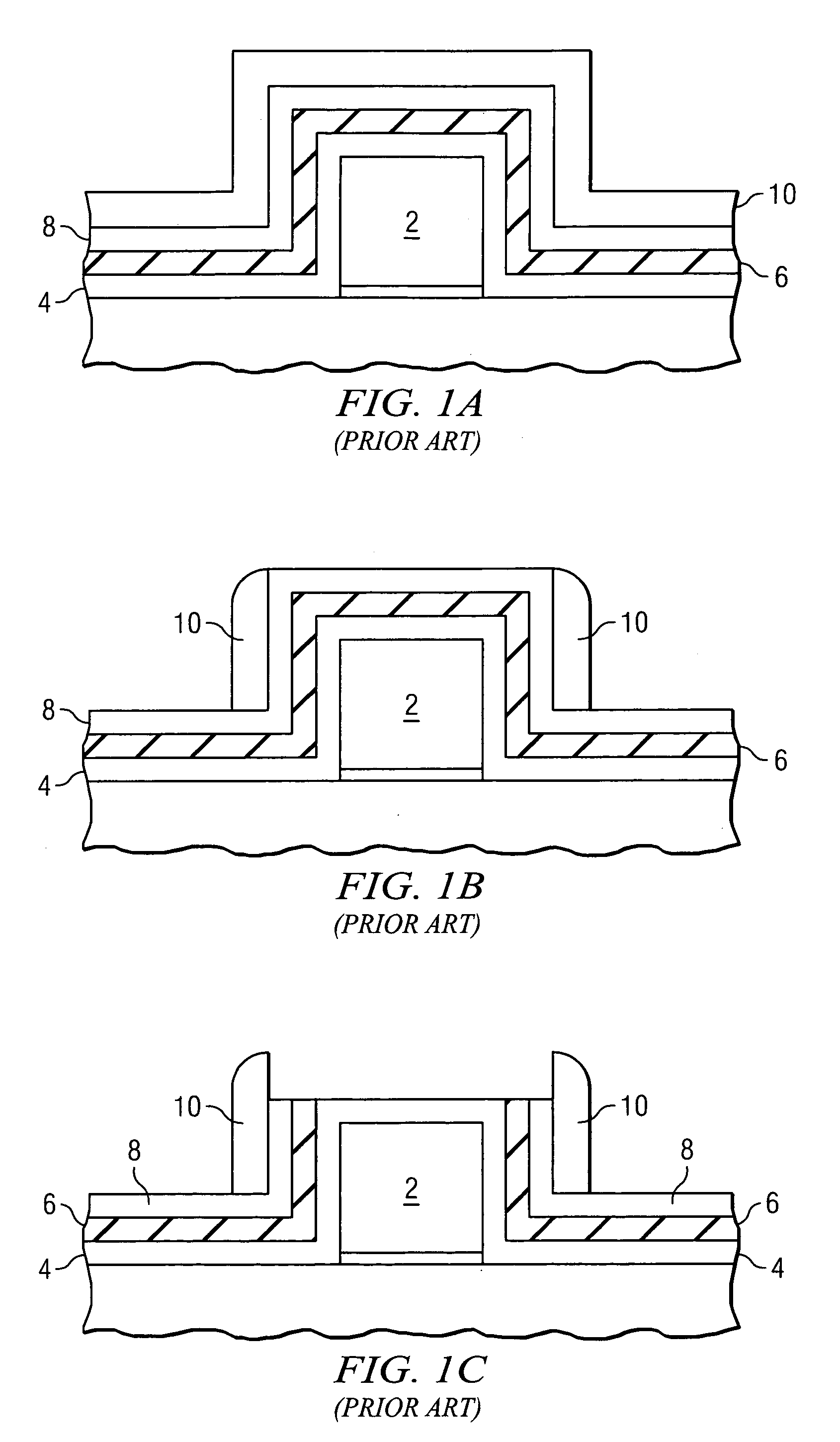 MOS devices with corner spacers