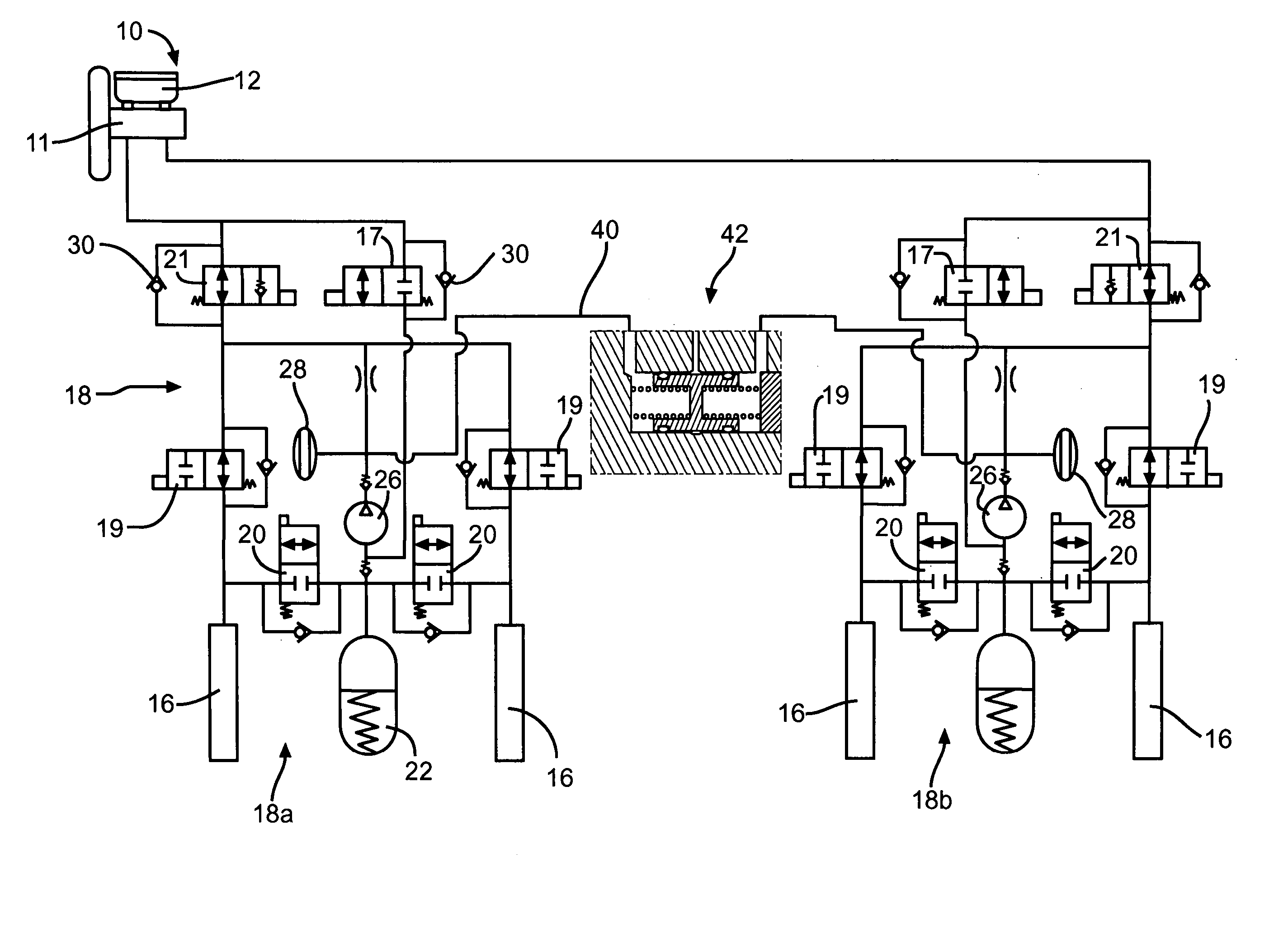 Floating piston for augmenting pressurized fluid flow during vehicle braking operations