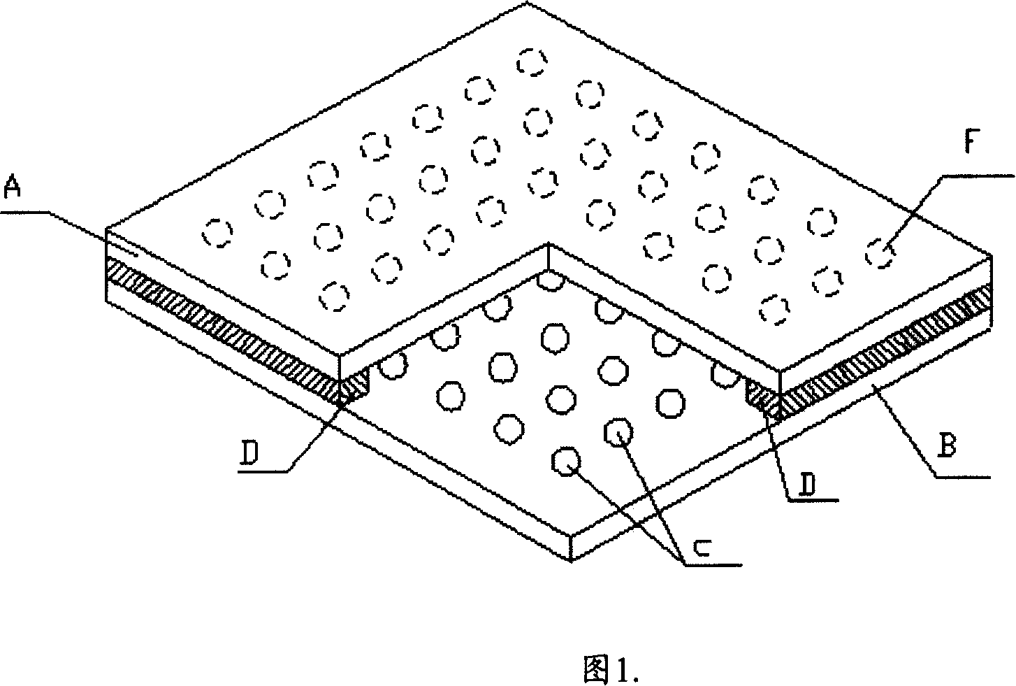 New method and equipment for preparing vacuum glass faceplate