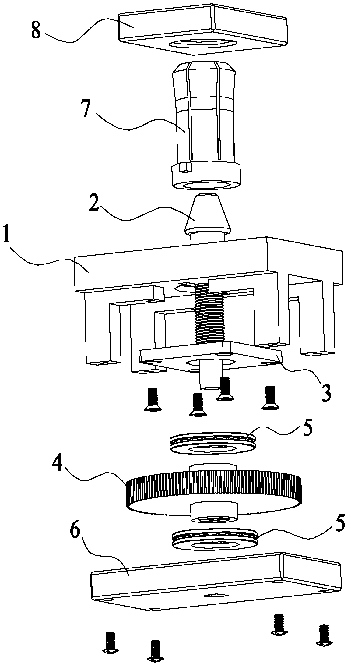 Lock-type hoisting device