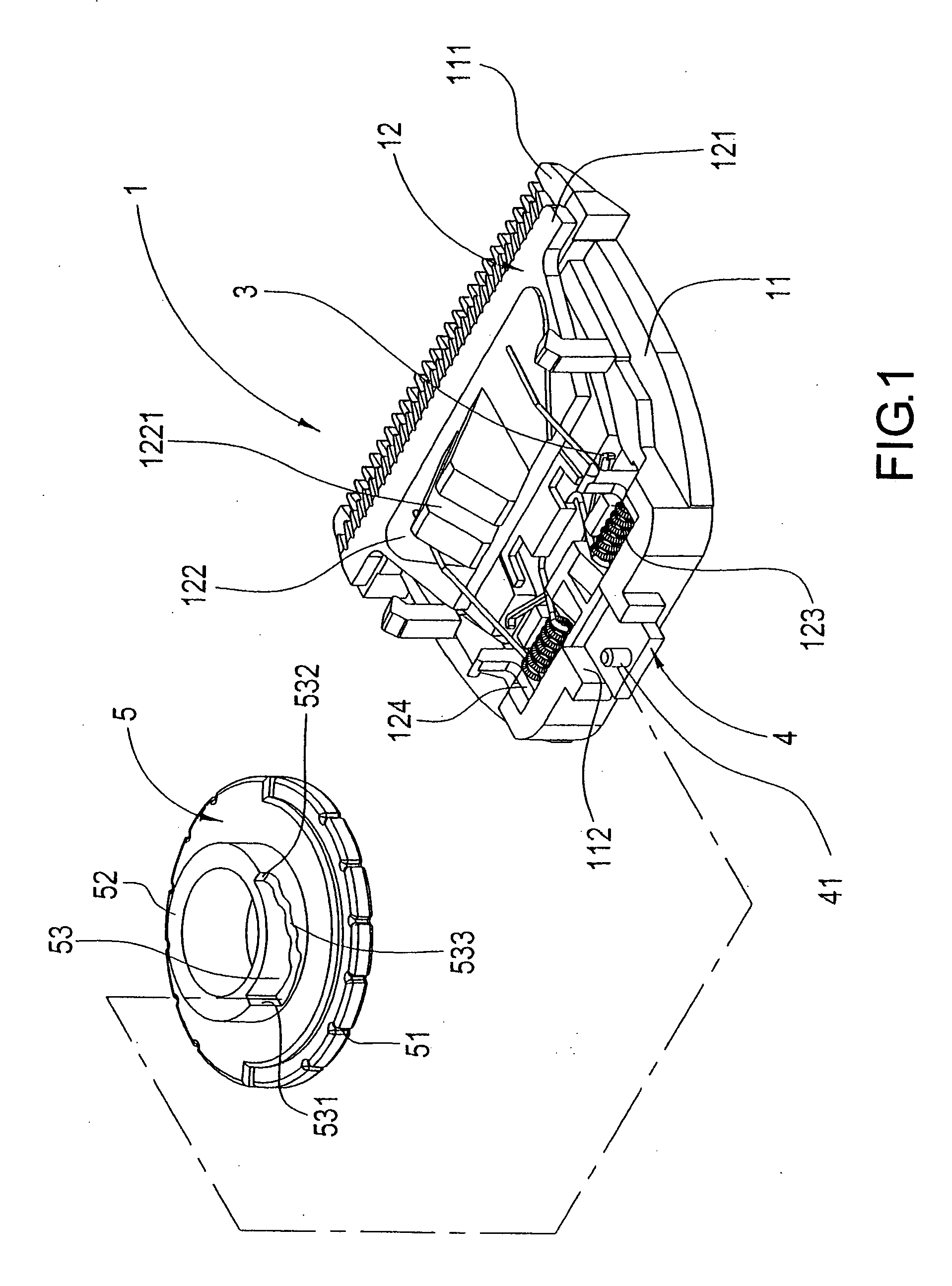 Adjustable apparatus for hair clipper