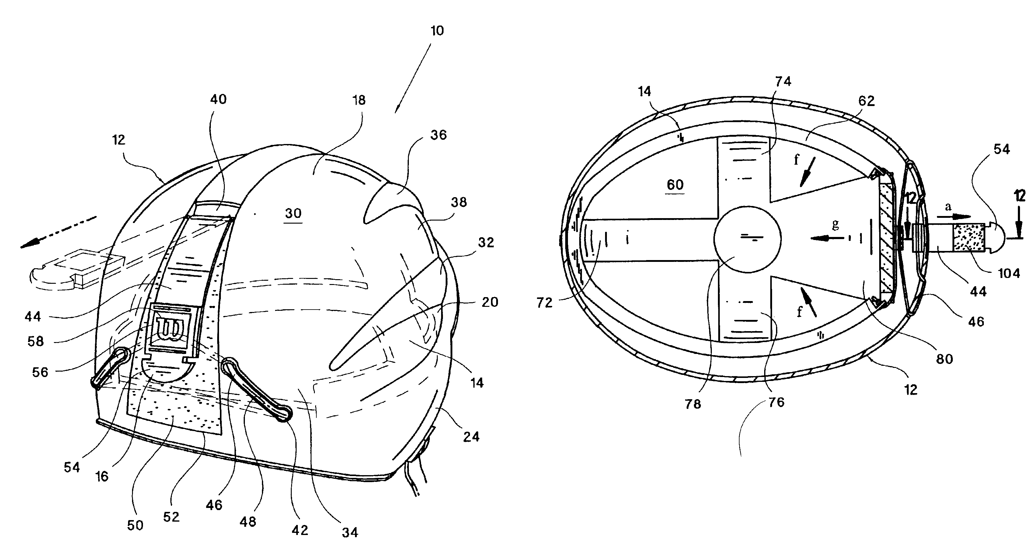 Adjustable sports helmet