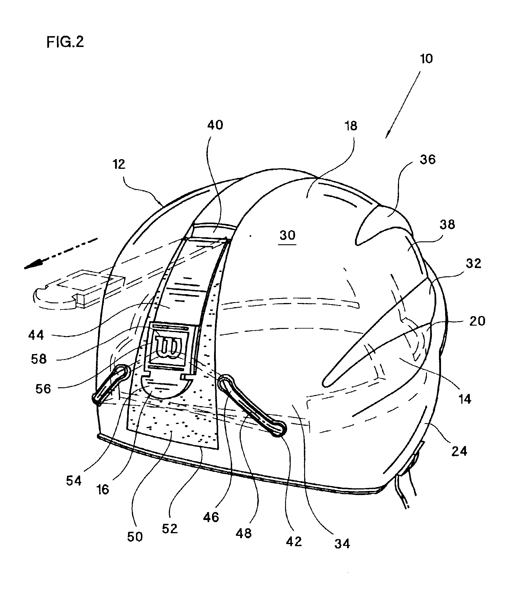 Adjustable sports helmet