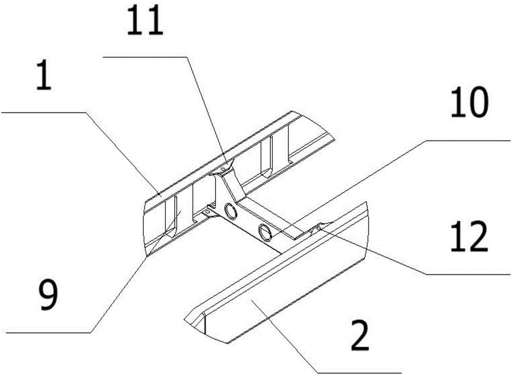 High-strength automobile frame