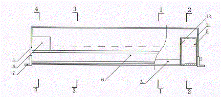 Functional rack for installation of solar energy heat collection pipe under sill