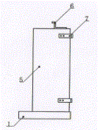 Functional rack for installation of solar energy heat collection pipe under sill