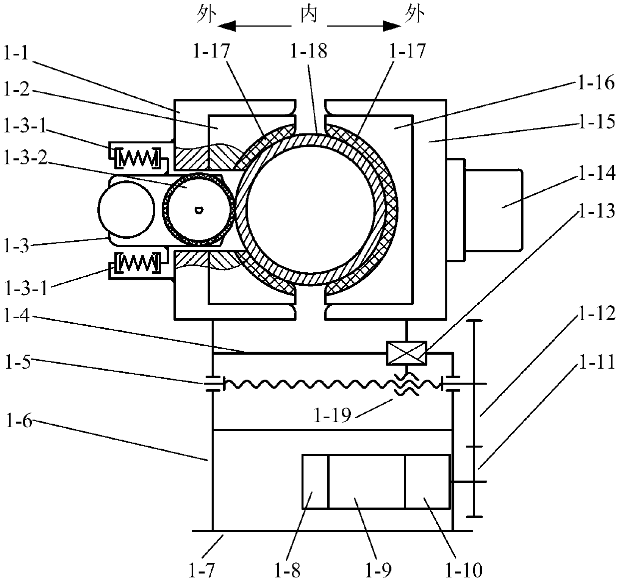 Truss climbing robot capable of swinging and grasping long-distance truss rod and control method thereof