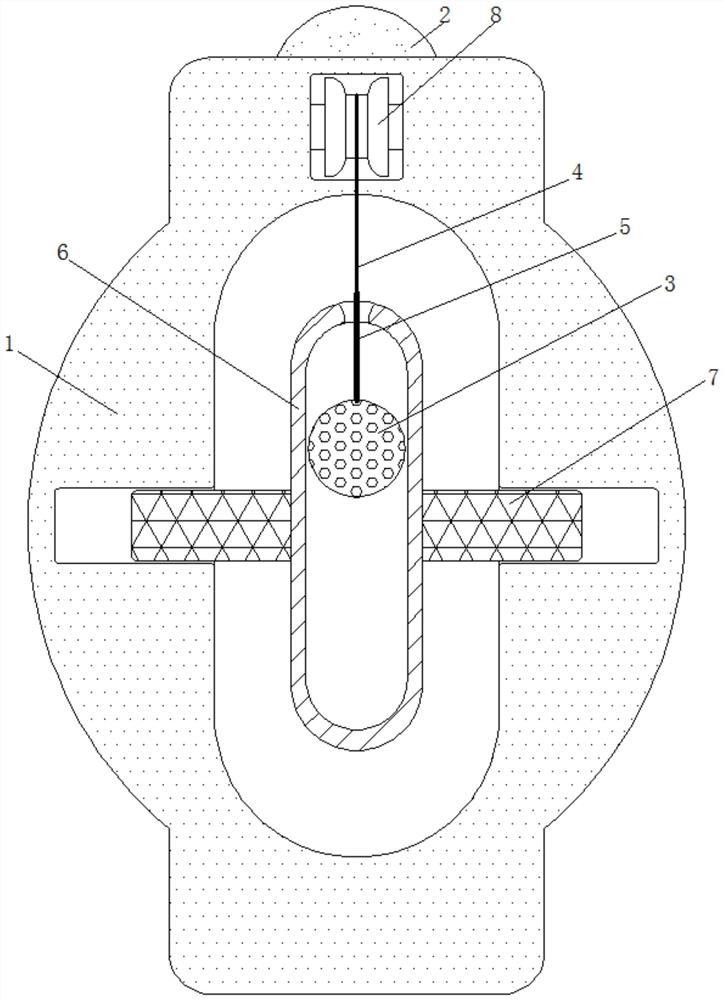 Bench press barbell protection device with safety protection function