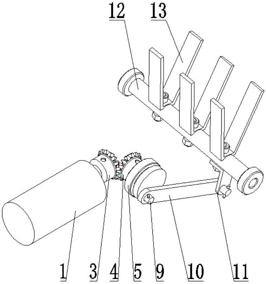 Handheld vibratory matrimony vine harvester