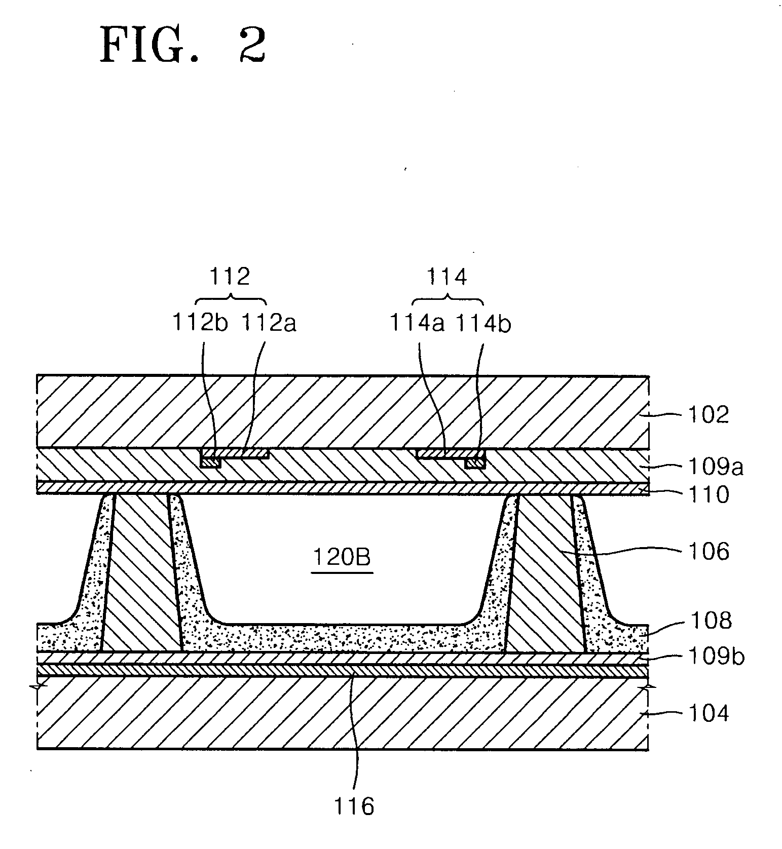 Plasma display panel and flat panel display device including the same