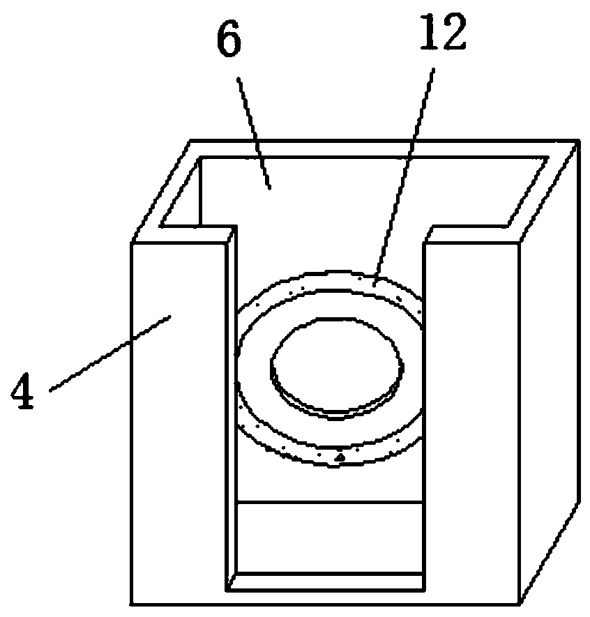 A distribution box with the function of automatically bundling cables