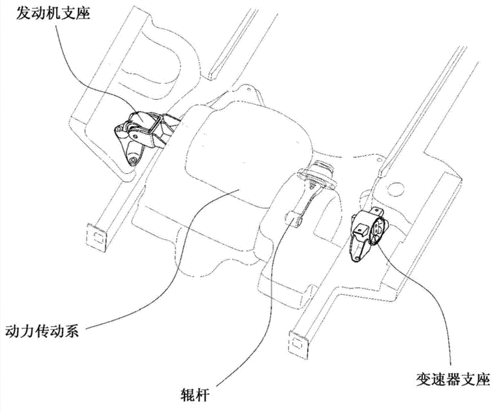 Structure of roll-rod for subframe