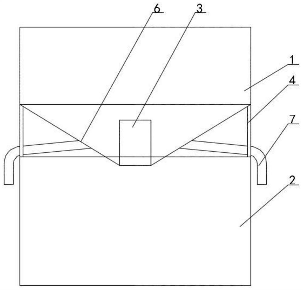 Test method for simulating partial root zone irrigation through longitudinal water difference distribution