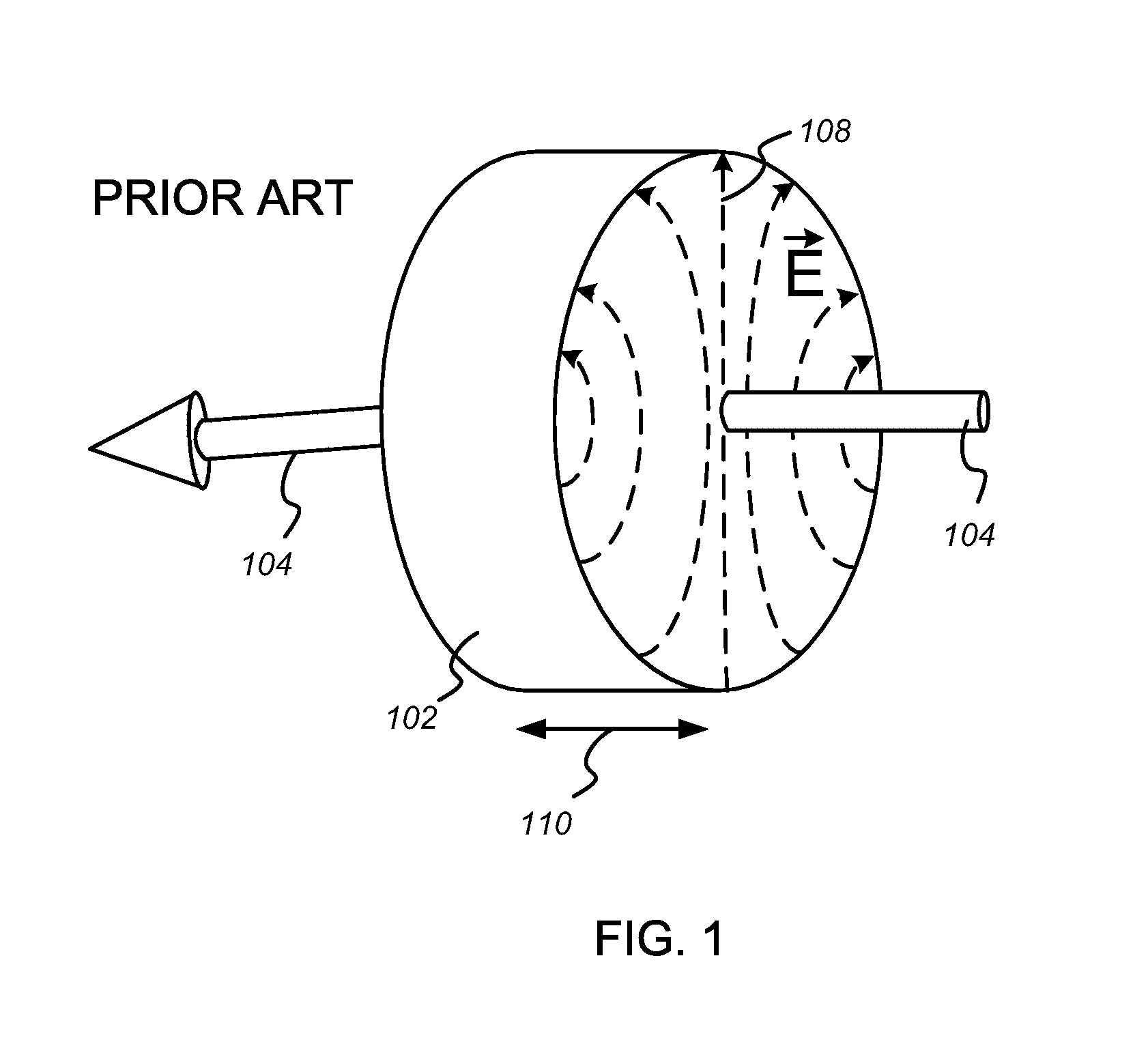 Bowtie deflector cavity for a linear beam device