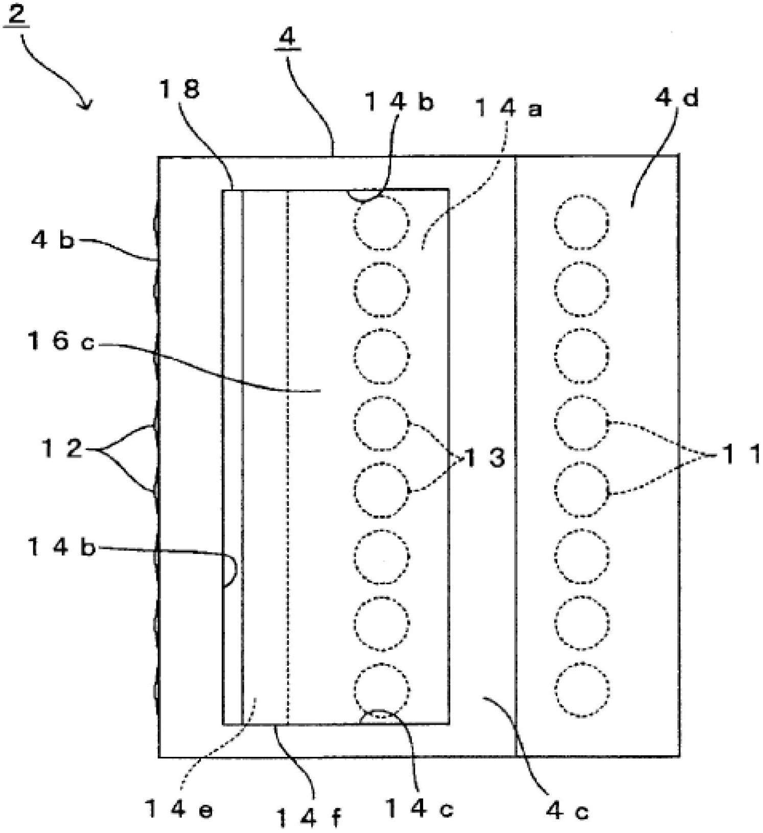 Lens array and optical module provided therewith